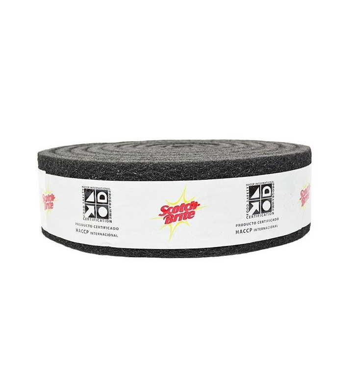 Esponjilla Scotch Brite Rollo Negra Parrilla 3M Institucional Ref B06706